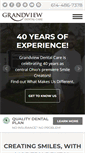 Mobile Screenshot of grandviewdentalcare.com